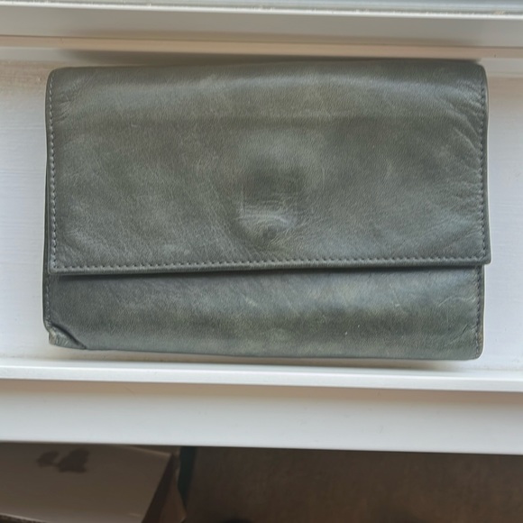 5 compartiments Wallet. Gray - Picture 1 of 15